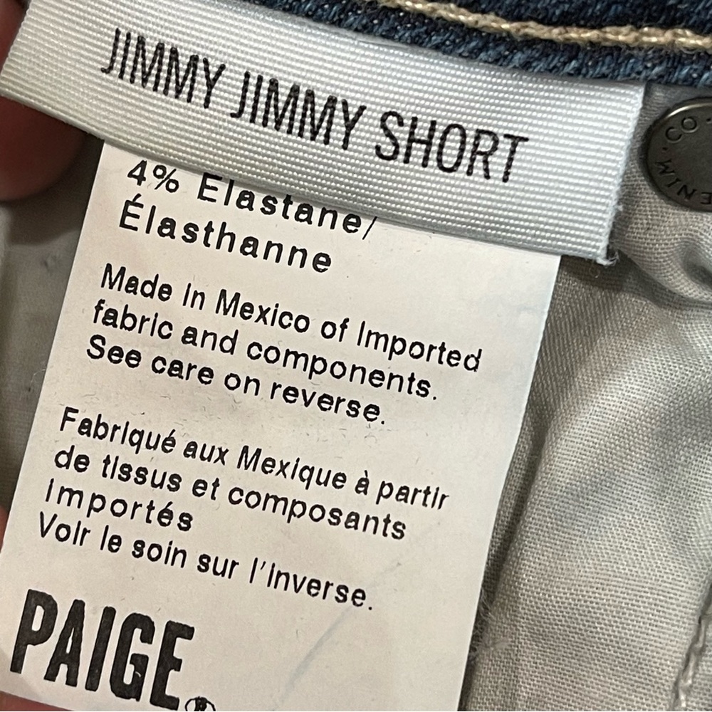 Paige Jimmy Jimmy Shorts 27 EUC - Picture 5 of 6